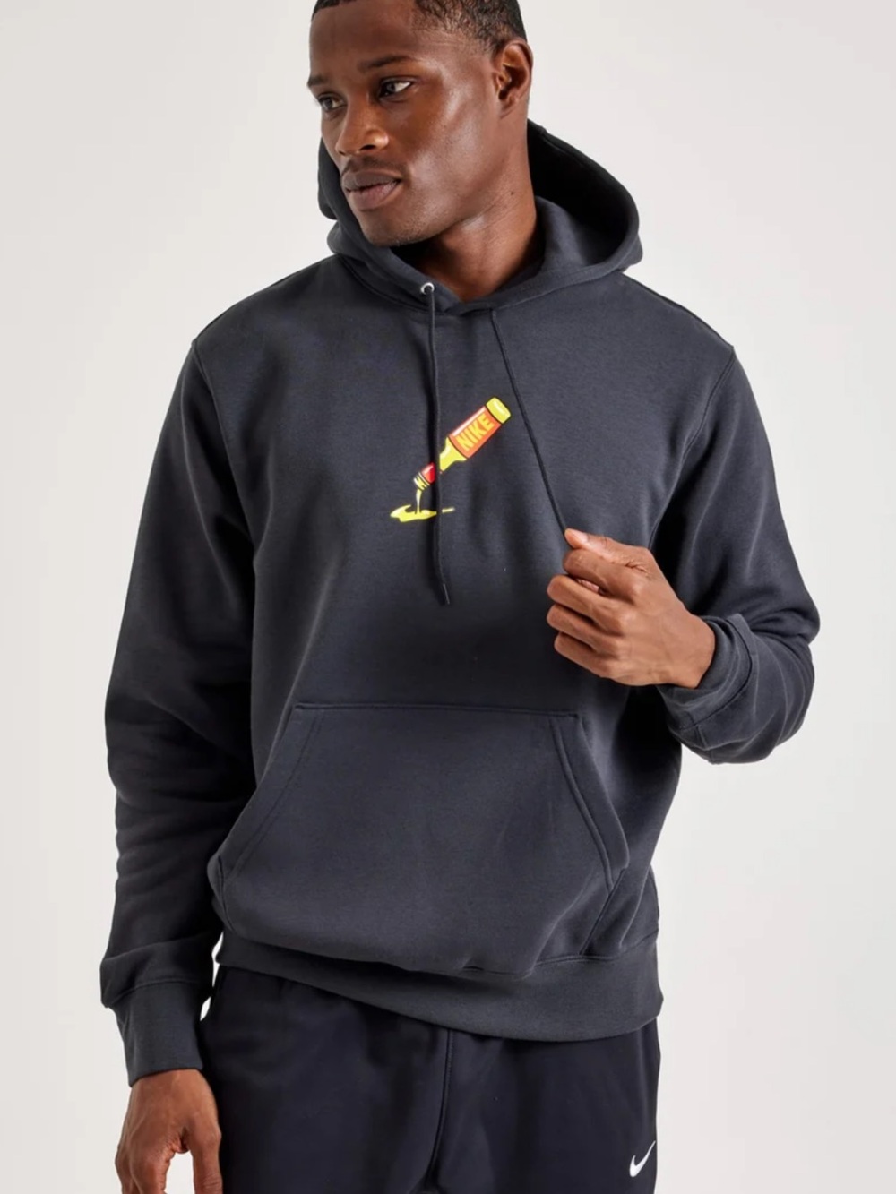 Nike Men’s Club Fleece Sole Food Hoodie. Size Large.